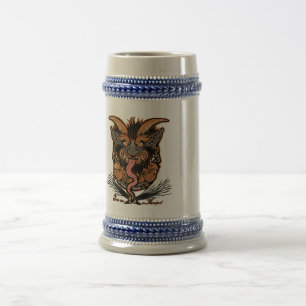 Chope À Bière Gruss Vom Krampus
