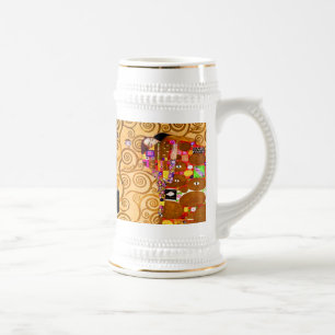 Chope À Bière Gustav Klimt Arbre de vie