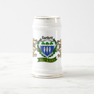 Chope À Bière Hackett Irish Shield Beer Stein