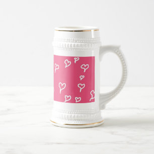 Chope À Bière Hearts Stein