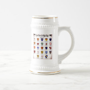 Chope À Bière Héraldique principale de Templar