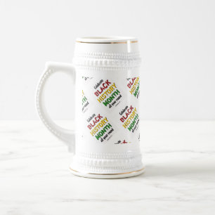 Chope À Bière HISTOIRE NOIRE MOIS Fête Souvenir BHM
