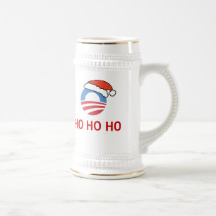 Chope À Bière Ho Ho Ho Obama Stein