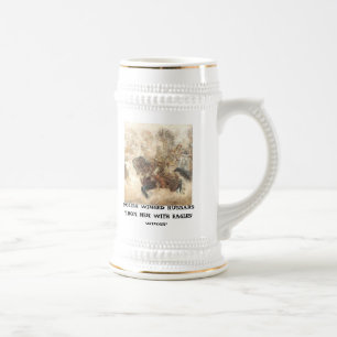 CHOPE À BIÈRE HUSSARDS À AILES PAR POLI