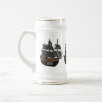 Illustration de bateau pirate