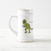 Illustration de dinosaure T rex drôle