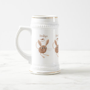Chope À Bière Illustration de jerboa aux longues oreilles