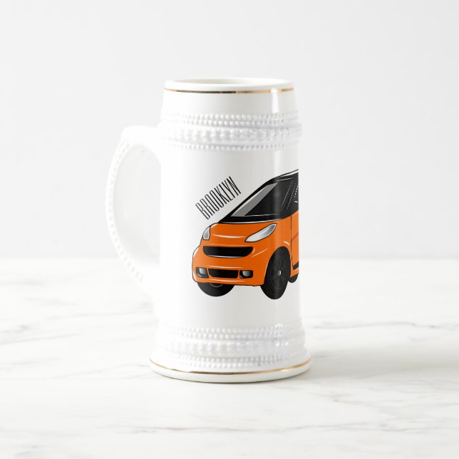 Chope À Bière Illustration de micro-voiture (Devant gauche)