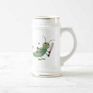 Chope À Bière Illustration d'un insecte du cricket vert mou