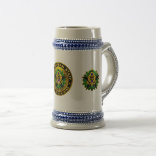 Chope À Bière Insigne de l'état-major général de l'Armée