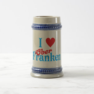 Chope À Bière J'aime I Hautes-Franconies love