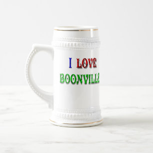 Chope À Bière J'aime la Boonville-Tasse