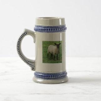 Chope À Bière J'aime la boue de mouton