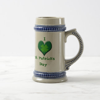 Chope À Bière J'aime le jour de St Patrick