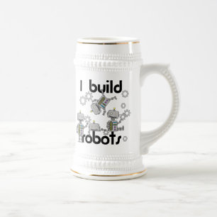 Chope À Bière Je construis des robots