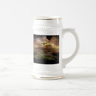 CHOPE À BIÈRE JÉSUS SUR LA CROIX