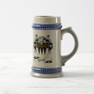 Chope À Bière Jeune manteau des bras Stein - crête de famille
