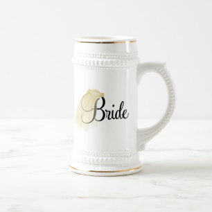 Chope À Bière Jeune mariée