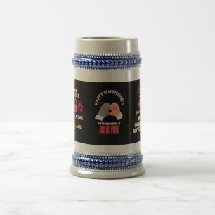 Chope À Bière Jour de la Saint Valentin