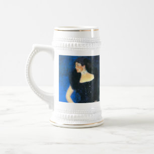 Chope À Bière Klimt Portrait du Rose von Rosthorn-Friedmann