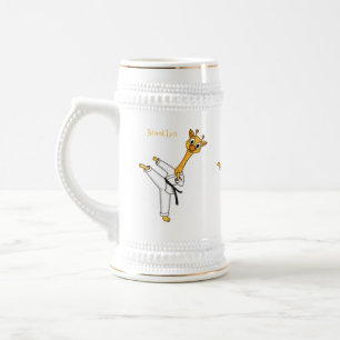 Chope À Bière Kung Fu giraffe