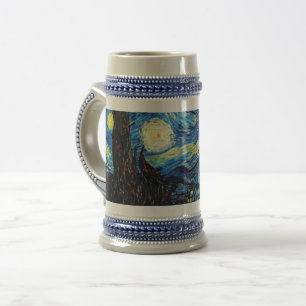 Chope À Bière La célèbre peinture de Van Gogh, Nuit étoilée