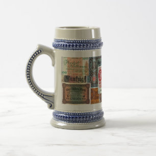 Chope À Bière La couleur de l'argent