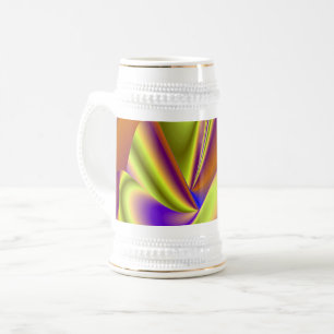Chope À Bière La magie de l'été, 3D Art Abstrait