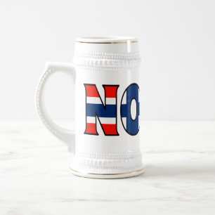 Chope À Bière La Norvège Stein