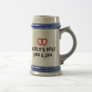 Chope À Bière Le meilleur cadeau d'Oma et d'Opa du monde