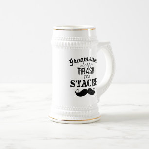 Chope À Bière Le Motif de la moustache Stache