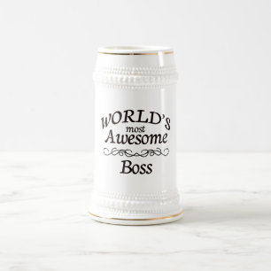 Chope À Bière Le patron le plus impressionnant du monde