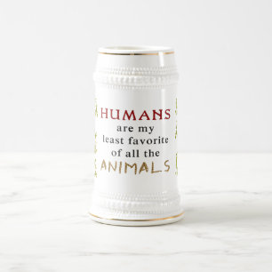 Chope À Bière Les Animaux Sont Meilleurs Que Les Gens