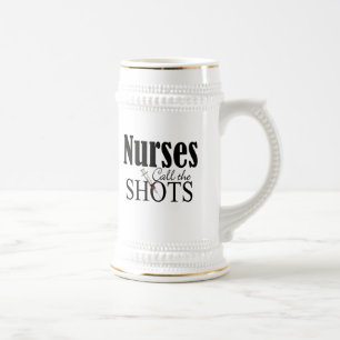 Chope À Bière Les infirmières appellent les coups