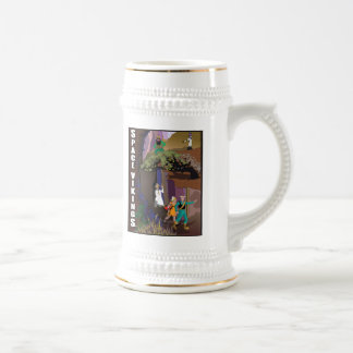 Chope À Bière L'espace Vikings "perdus en Amazonie" Stein