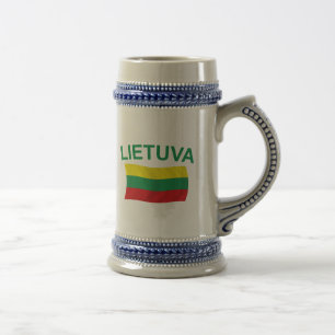 Chope À Bière Lietuva (Lithuanie) litres verts