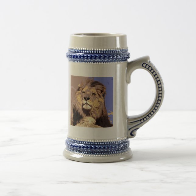 Chope À Bière Lion (Droite)