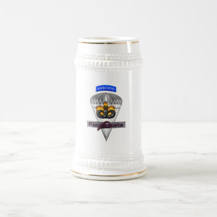 Chope À Bière Logo spécialement conçu pour les parachutistes a