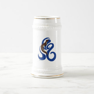 Chope À Bière Loutre Stein de natation