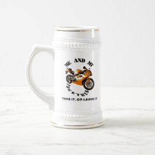Chope À Bière Ma moto