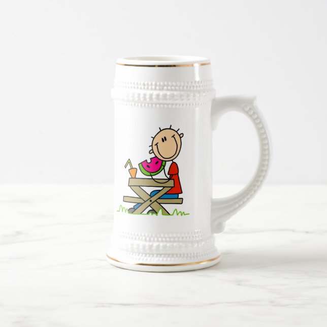 Chope À Bière Manger de la pastèque (Droite)