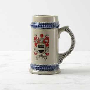 Chope À Bière Manteau de Bradley des bras Stein/de la crête