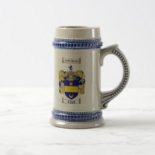 Chope À Bière Manteau de Clark des bras Stein/de la crête