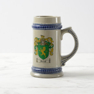 Chope À Bière Manteau de Farrell des bras Stein/de la crête