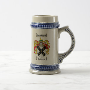 Chope À Bière Manteau de Hawkins des bras Stein/de crête Stein