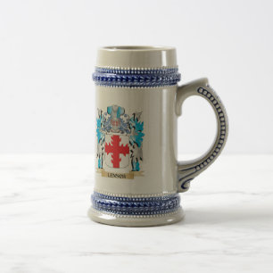 Chope À Bière Manteau de Lensch des bras - crête de famille