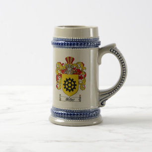 Chope À Bière Manteau de Miller des bras Stein (allemand)