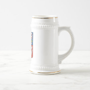 Chope À Bière Manteau de République Tchèque des bras