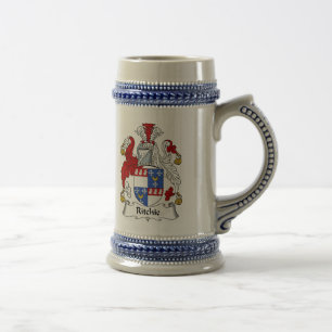 Chope À Bière Manteau de Ritchie des bras Stein - crête de