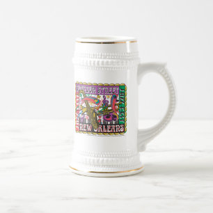 Chope À Bière Mardi Gras de la Nouvelle-Orléans